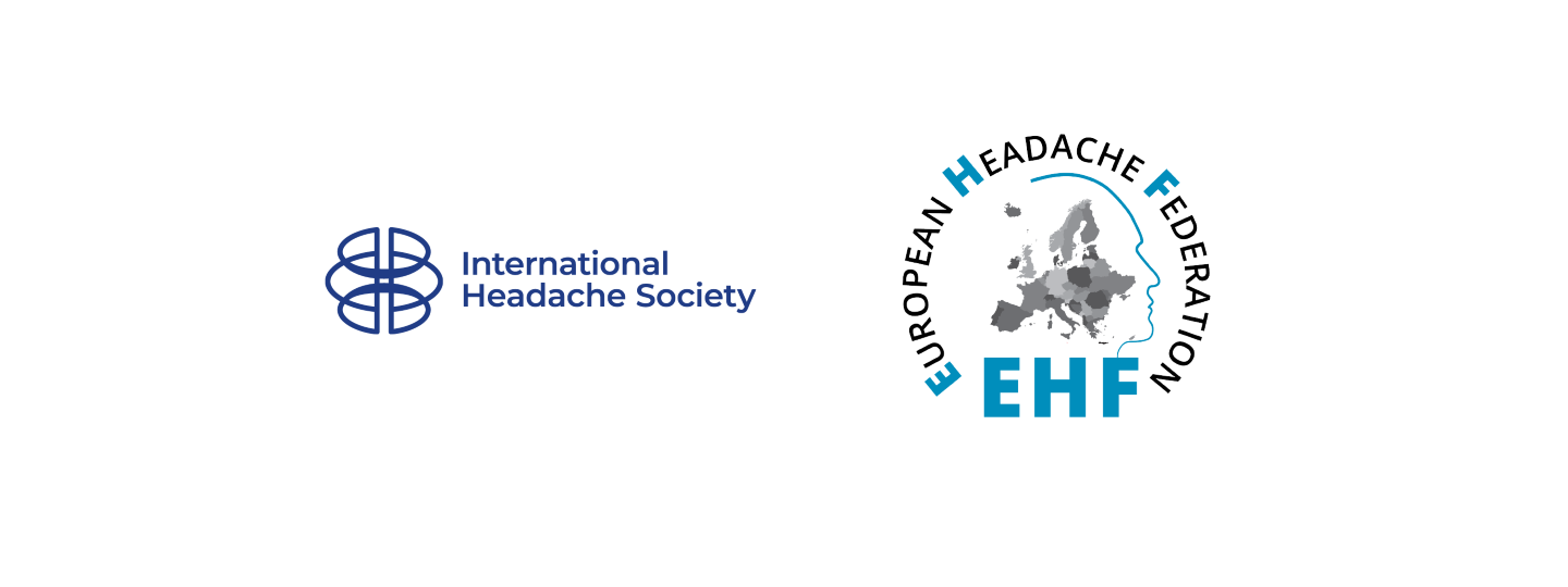 NB Eventpage-V02-20210318_IHS-EHF-1450X540.png International Headache Society logo and European Headache Federation logo on a white background.