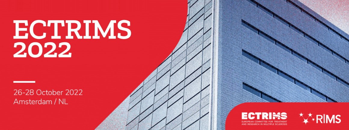ectrims1160x435.jpg 38th European Committee for Treatment and Research in Multiple Sclerosis (ECTRIMS) banner for October 2022 in Amsterdam