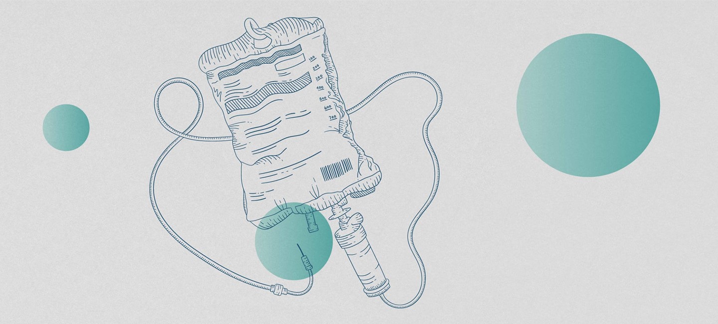 Blocking-CGRP-2320x1000.jpg Illustration of an intravenous infusion bag.