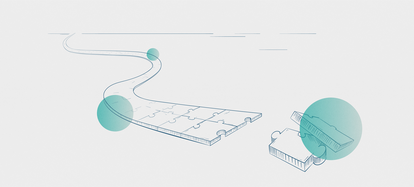 MPR699-Teva-MonthlyArticle_September-Diogo-V00-04-20200909_BANNER.png Illustration of a curved road constructed with puzzle pieces overlaid with green dots.