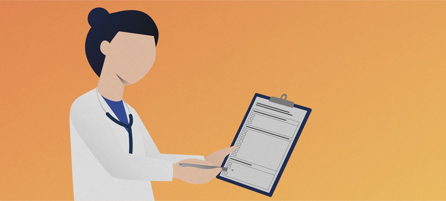 IHC-21-Defining-refractory-and-resistant-migraine-2320x1000.jpg Doctor holding a clipboard, pointing with a pen.